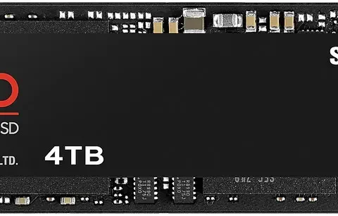 Ssd M2 Samsung 4tb 990 Pro Nvme Pcie Gen 4.0 X4 Mz-v9p4t0bw Cor Preto