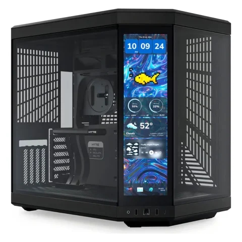 Gabinete Hyte Y70 Touch 14.9 Infinite Pitch Preto 60hz